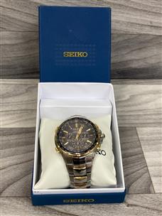 SEIKO COUTURA RADIO SYNC SOLAR CHRONOGRAPH 8B92 0AL0 Like New Buya